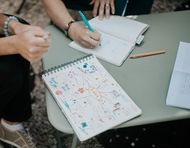 Ecriture et dessin en art thérapie